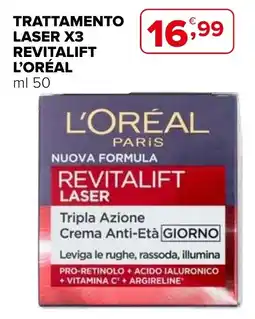 Iperal Trattamento laser x3 revitalift l'oréal offerta