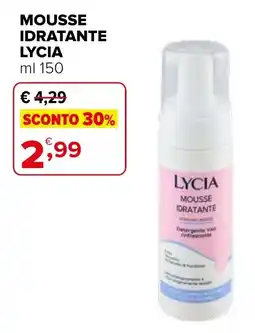 Iperal Mousse idratante Lycia offerta