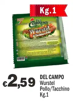 Primo Prezzo Del Campo Würstel Pollo/Tacchino offerta
