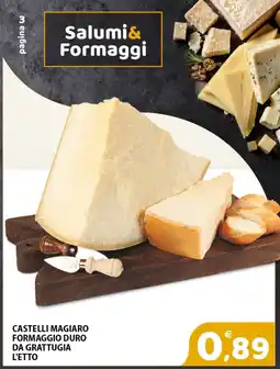 Il Centro Superstore Castelli Magiaro Formaggio Duro da Grattugia offerta