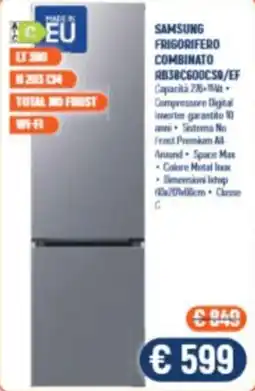 Vantaggi Sottocasa Samsung frigorifero combinato offerta