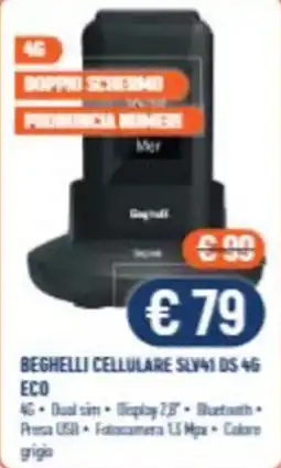 Vantaggi Sottocasa Beghelli cellulare sly41 ds 4g eco offerta