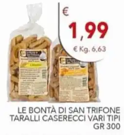 Diper Le bontà di San Trifone taralli caserecci vari tipi offerta