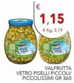 Diper Valfrutta piselli italiani piccolissimi offerta