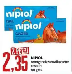 PRO7 Supermercati Nipi ol omogeneizzato alla carne cavallo offerta