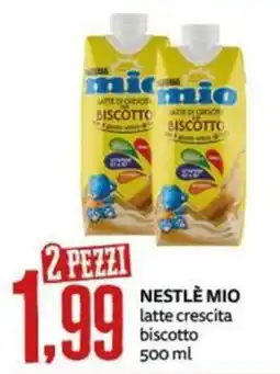 PRO7 Supermercati Nestlè mio latte crescita biscotto offerta