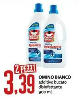 PRO7 Supermercati Omino bianco additivo bucato disinfettante offerta