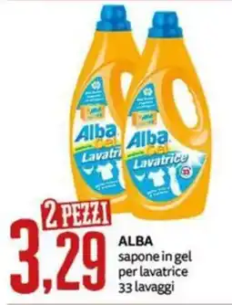 PRO7 Supermercati Alba sapone in gel per lavatrice offerta