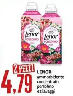 PRO7 Supermercati Lenor ammorbidente concentrato portofino offerta