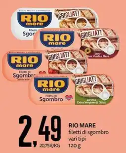 PRO7 Supermercati Rio mare filetti di sgombro offerta