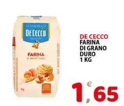 Il Centro Superstore De Cecco farina di grano duro offerta
