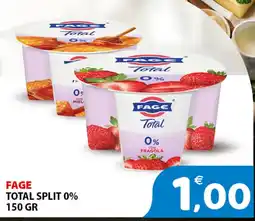 Il Centro Superstore FAGE Total Split 0% offerta