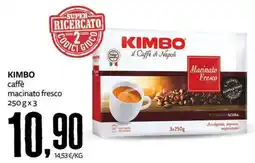 PRO7 Supermercati Kimbo caffè macinato fresco offerta
