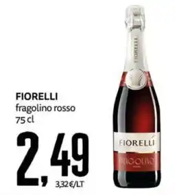 PRO7 Supermercati Fiorelli fragolino rosso offerta