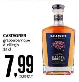 PRO7 Supermercati Castagner grappa barrique di ciliegio offerta