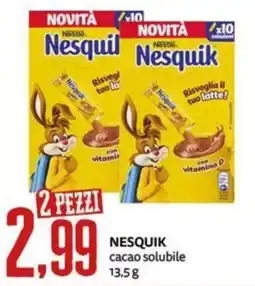 PRO7 Supermercati Nesquik cacao solubile offerta