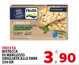 Il Centro Superstore Frosta bistecca di merluzzo grigliata alle erbe offerta