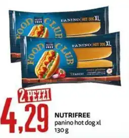 PRO7 Supermercati Nutrifree panino hot dog xl offerta