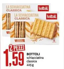PRO7 Supermercati Bottoli schiacciata classica offerta