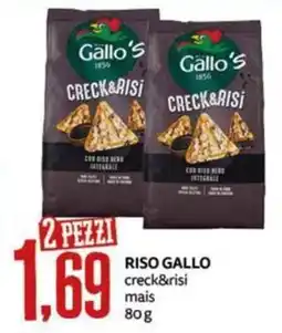 PRO7 Supermercati Riso Gallo creck&risi mais offerta