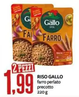 PRO7 Supermercati Riso Gallo farro perlato precotto offerta