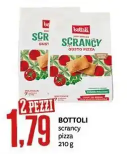 PRO7 Supermercati Bottoli scrancy pizza offerta