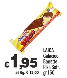 Primo Prezzo LAICA Galacioc Barrette Riso Soff. offerta