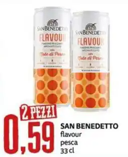 PRO7 Supermercati San Benedetto flavour pesca offerta