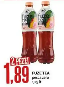 PRO7 Supermercati Fuze Tea pesca zero offerta