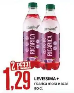 PRO7 Supermercati LeviSSima+ ricarica mora e acai offerta
