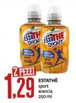 PRO7 Supermercati Estathè sport arancia offerta