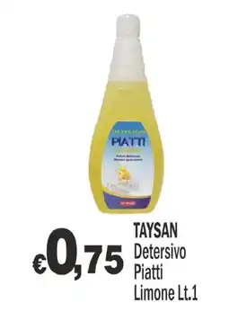 Primo Prezzo Taysan Detersivo Piatti Limone offerta