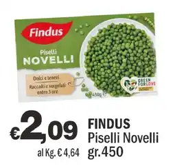 Primo Prezzo Findus Piselli Novelli offerta