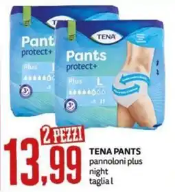 PRO7 Supermercati TENA Pants pannoloni plus night offerta