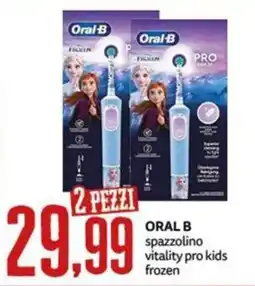 PRO7 Supermercati Oral B spazzolino vitality pro kids frozen offerta