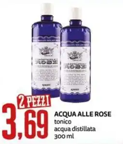 PRO7 Supermercati Acqua alle rose tonico offerta