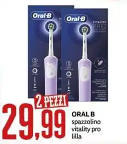 PRO7 Supermercati Oral B spazzolino vitality pro lilla offerta