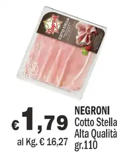 Primo Prezzo Negroni Cotto Stella Alta Qualità offerta