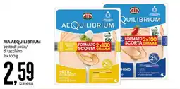 PRO7 Supermercati AIA AEQUILIBRIUM petto di pollo offerta