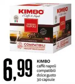 PRO7 Supermercati Kimbo caffè napoli compatibili dolce gusto offerta