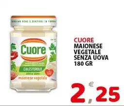 Il Centro Superstore Cuore maionese vegetale offerta
