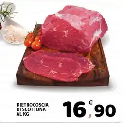 Il Centro Superstore Dietrocoscia di scottona offerta