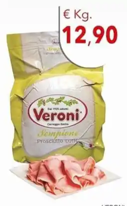 Diper Veroni Sempione Prosciutto cotto offerta