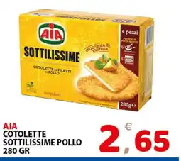 Il Centro Superstore AIA Cotolette sottillissime pollo offerta