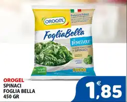 Il Centro Superstore Orogel spinaci foglia bella offerta