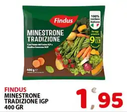 Il Centro Superstore Findus Minestrone Tradizione offerta