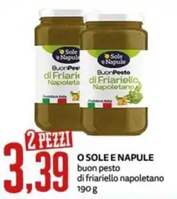 PRO7 Supermercati O Sole e Napule buon pesto di friariello napoletano offerta