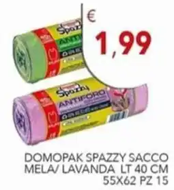 Diper Domopak Spazzy sacco offerta