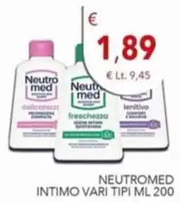 Diper Neutromed intimo vari tipi offerta