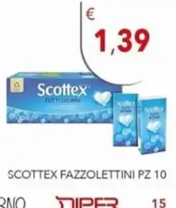 Diper Scottex fazzoletti offerta